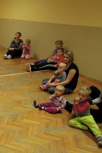 Hravé cvičení pro děti a rodiče - 7.11.2013